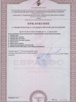 2015.03.25 Киров - Приложение к сертификату, Профили поливинилхлоридные системы Rehau.