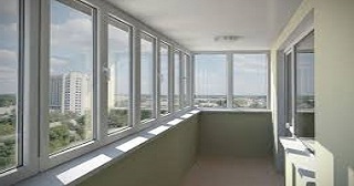 Остекление лоджии под ключ Киров цена от 9743 руб. м/п. 